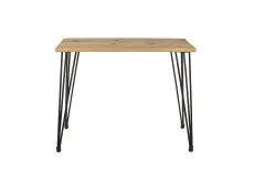 Core Augusta Waxed Pine Standard Console Table