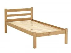 Seconique Panama 3ft Single Pine Wooden Bed Frame