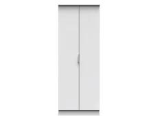 Welcome Plymouth 2 Door Double Wardrobe (Assembled)