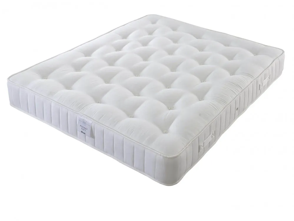 Shire Shire Essentials Pocket 1000 Tufted 2ft6 Small Single Mattress