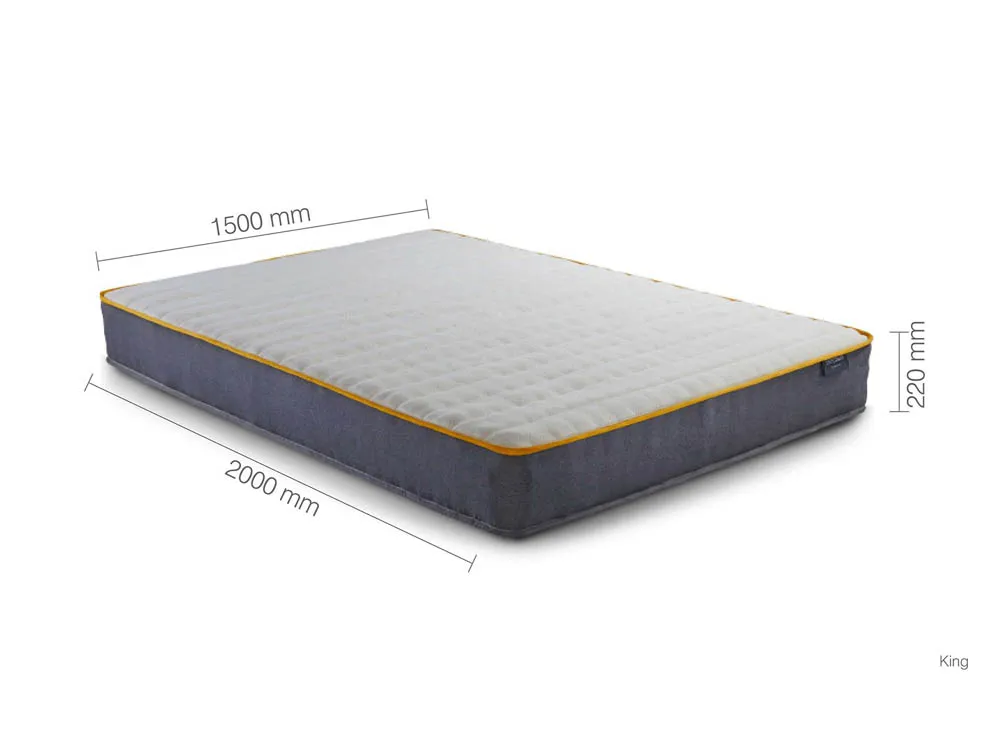SleepSoul SleepSoul Balance Memory Pocket 800 5ft King Size Mattress in a Box