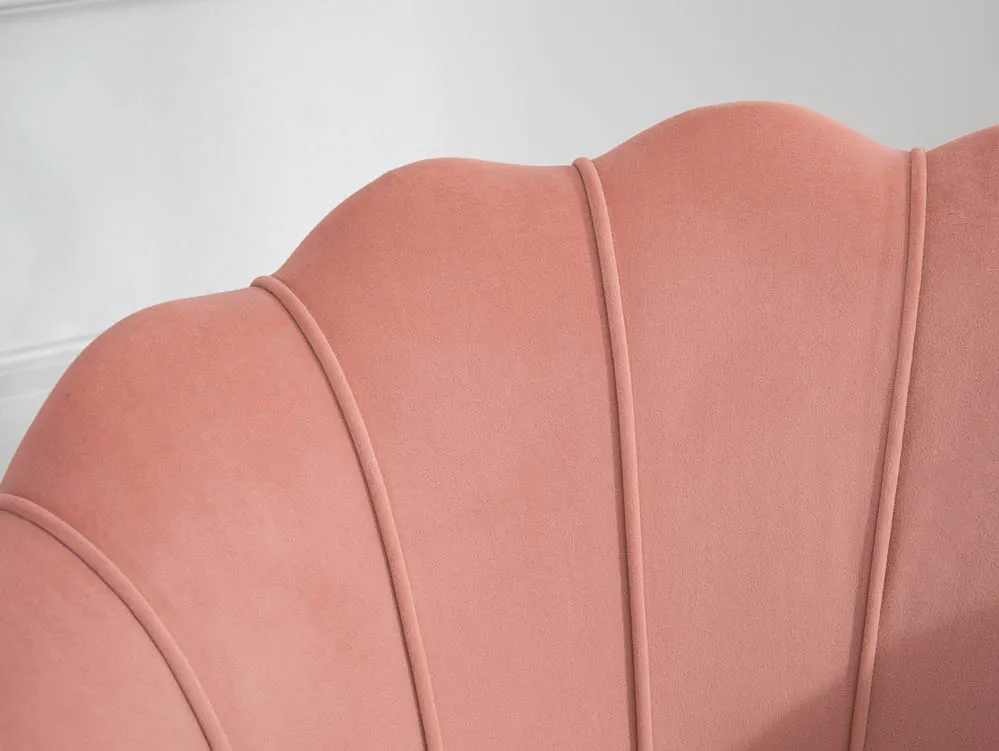 Birlea Furniture & Beds Birlea Ariel Coral Fabric Chair