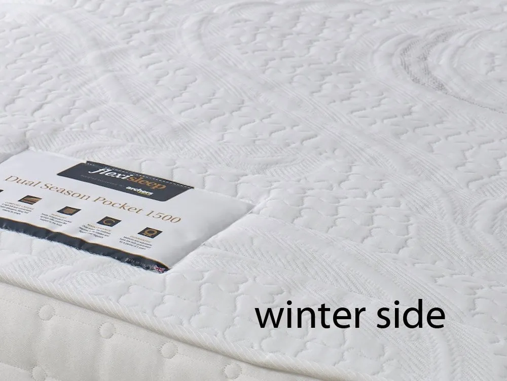 Flexisleep Flexisleep Dual Season Pocket 1500 Electric Adjustable 3ft Single Bed