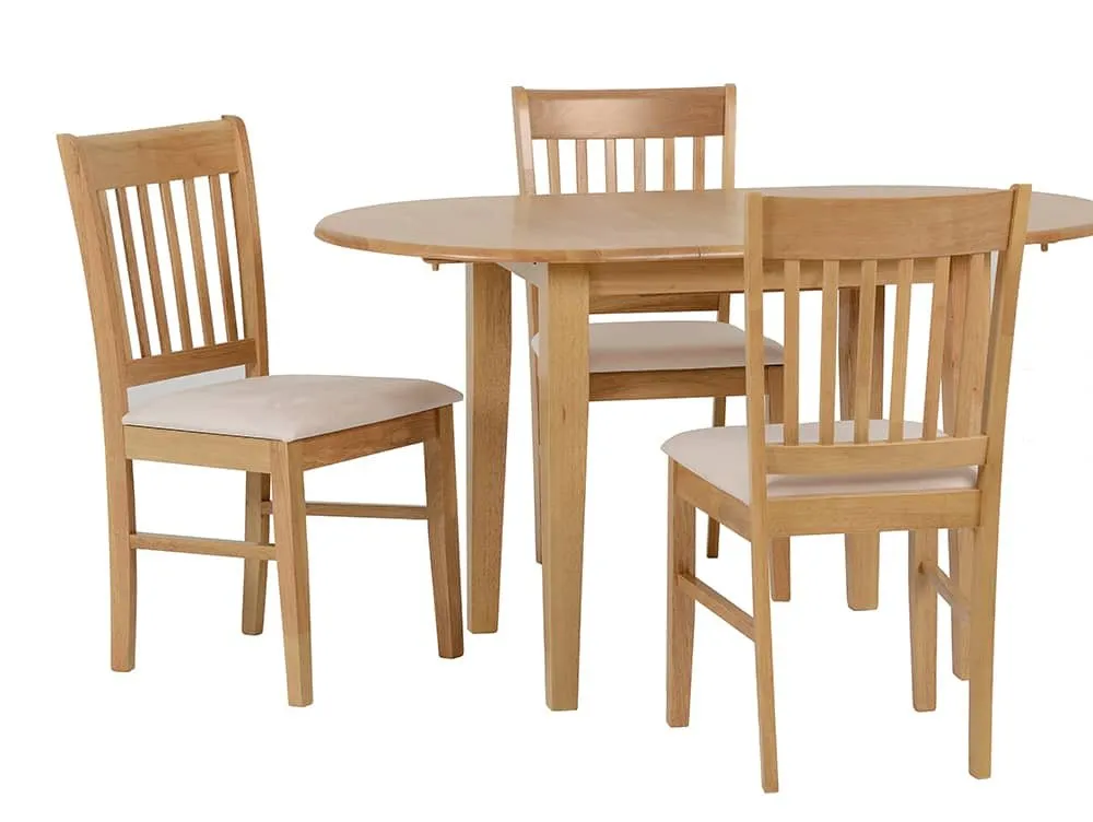 Seconique Seconique Oxford Oak Set of 2 Dining Chairs
