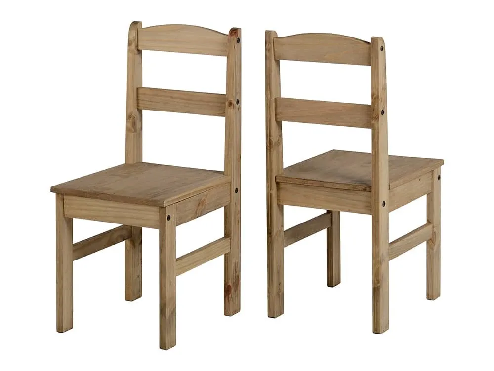 Seconique Seconique Panama Waxed Pine Dining Table and 4 Chair Set