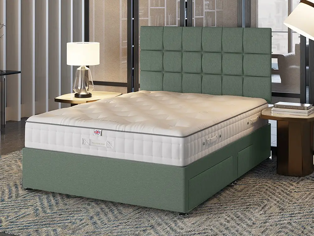 Millbrook Beds Millbrook Wool Sublime Pocket 2000 4ft Small Double Divan Bed