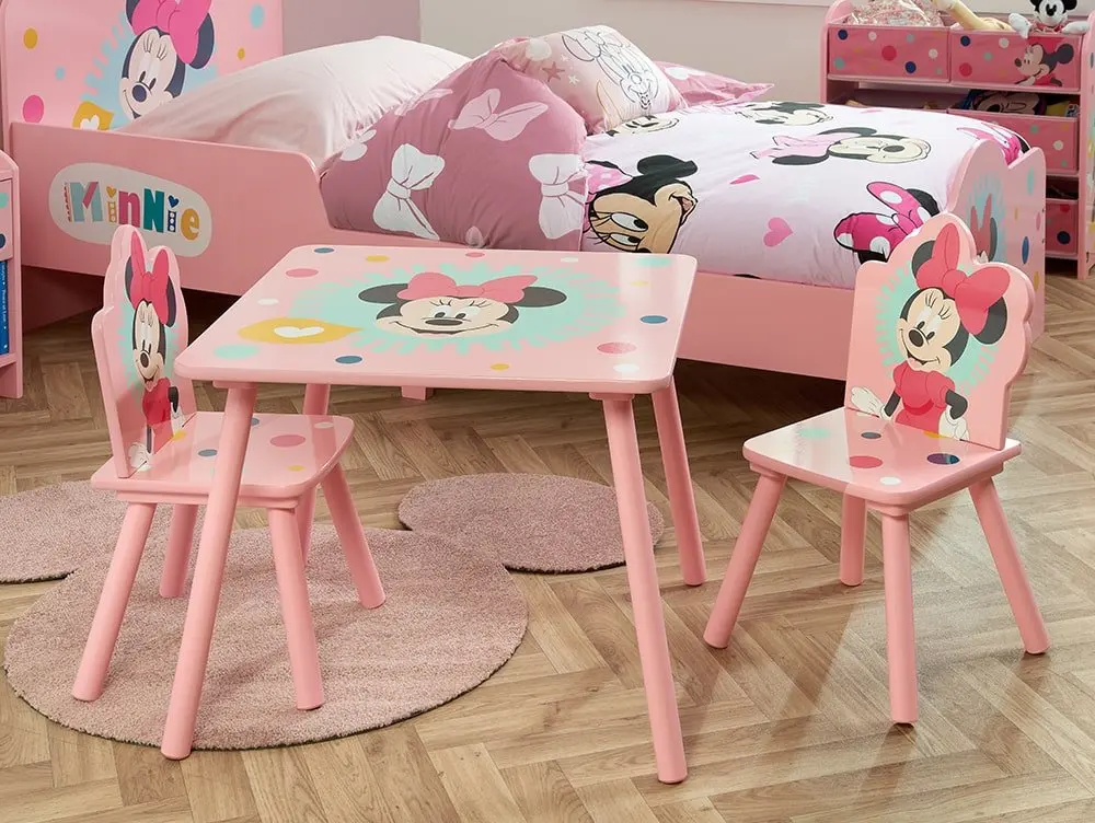 Disney Disney Minnie Mouse Table and 2 Chairs