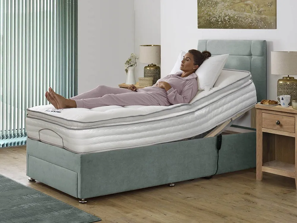 Flexisleep Flexisleep Ortho Pocket 1000 Electric Adjustable 2ft6 Small Single Bed