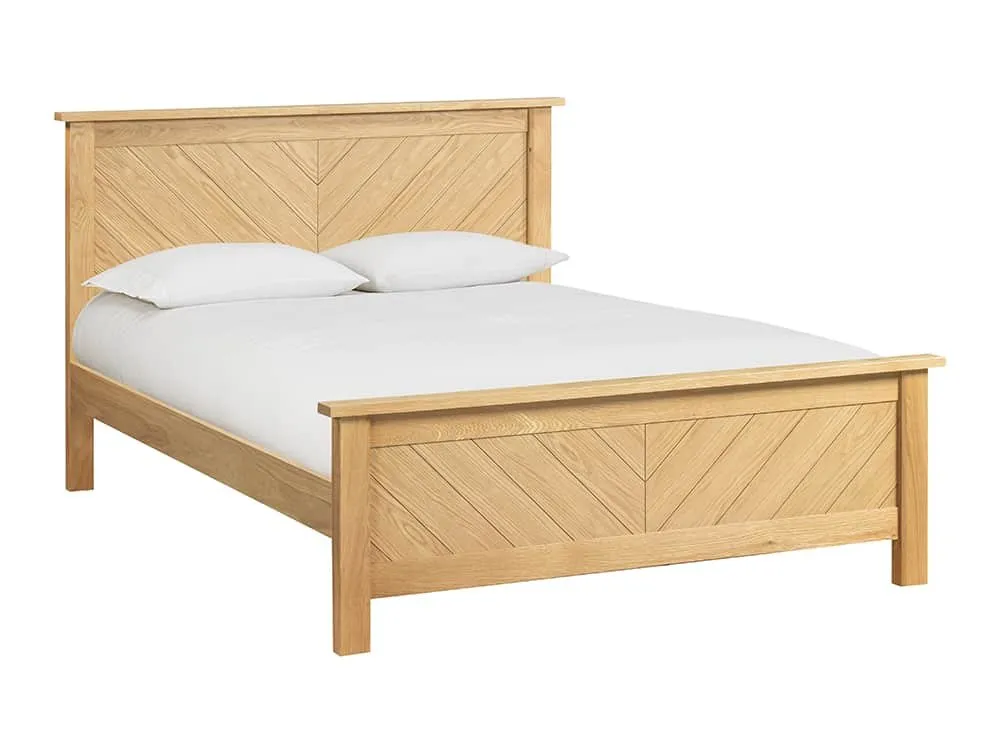 Limelight  Limelight Kenji 4ft6 Double Oak Wooden Bed Frame