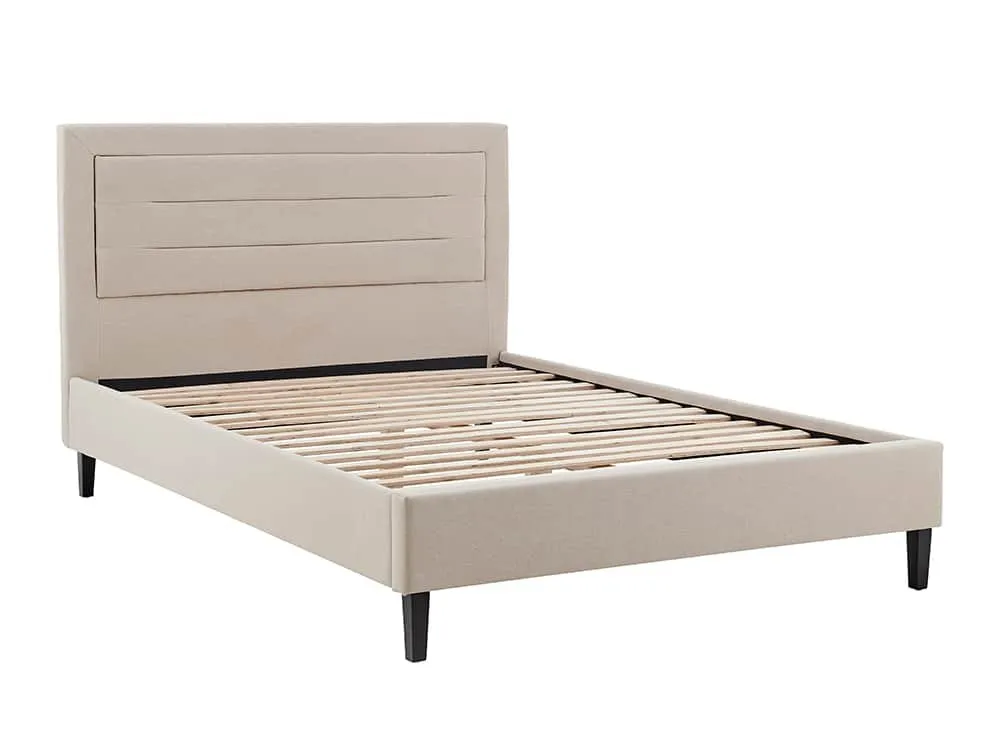Limelight  Limelight Picasso 4ft6 Double Biscuit Fabric Bed Frame