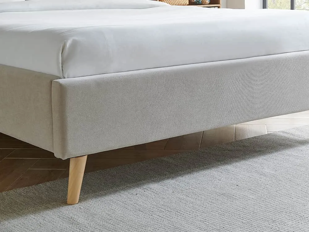 Limelight  Limelight Tasya 4ft6 Double Natural Fabric Bed Frame