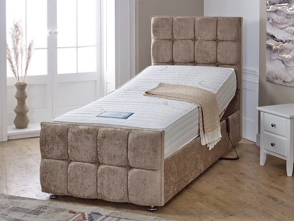 Flexisleep Flexisleep Iona Electric Adjustable 2ft6 Small Single Bed Frame