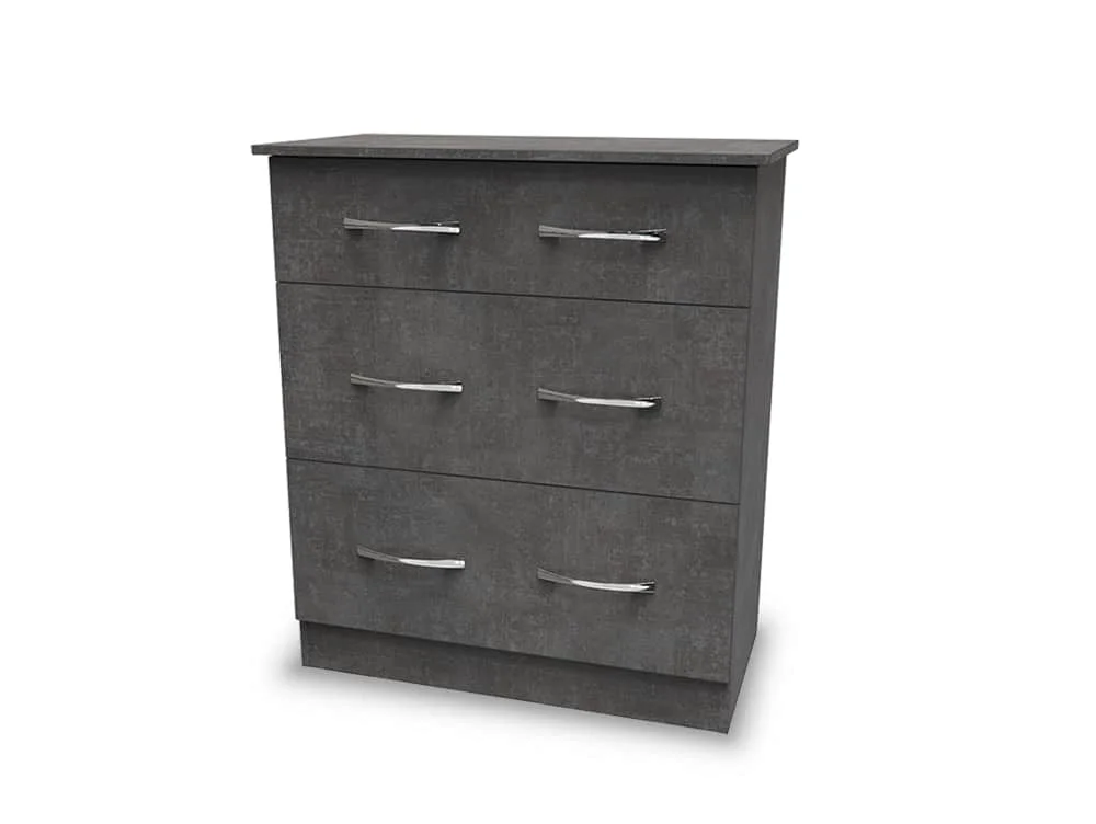 Welcome Welcome Avon 3 Drawer Deep Chest of Drawers (Assembled)