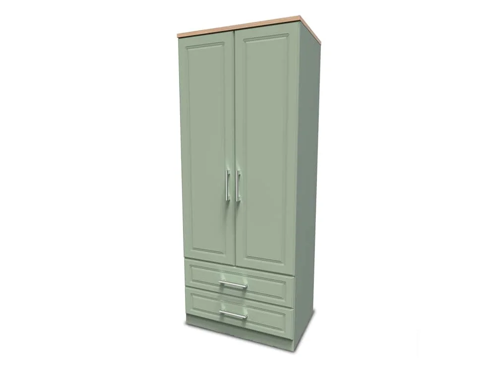 Welcome Welcome Kent 2 Door 2 Drawer Double Wardrobe (Assembled)