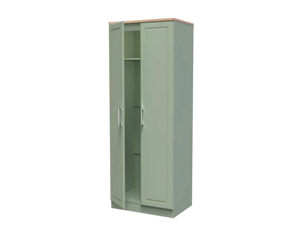 Welcome Welcome Kent 2 Door Tall Double Wardrobe (Assembled)