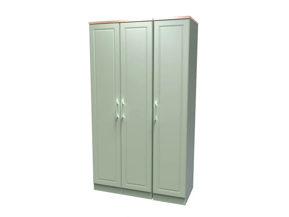 Welcome Welcome Kent 3 Door Tall Triple Wardrobe (Assembled)