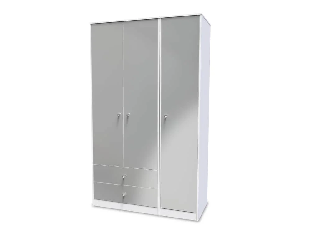 Welcome Welcome Padstow 3 Door 2 Drawer Tall Triple Wardrobe (Assembled)