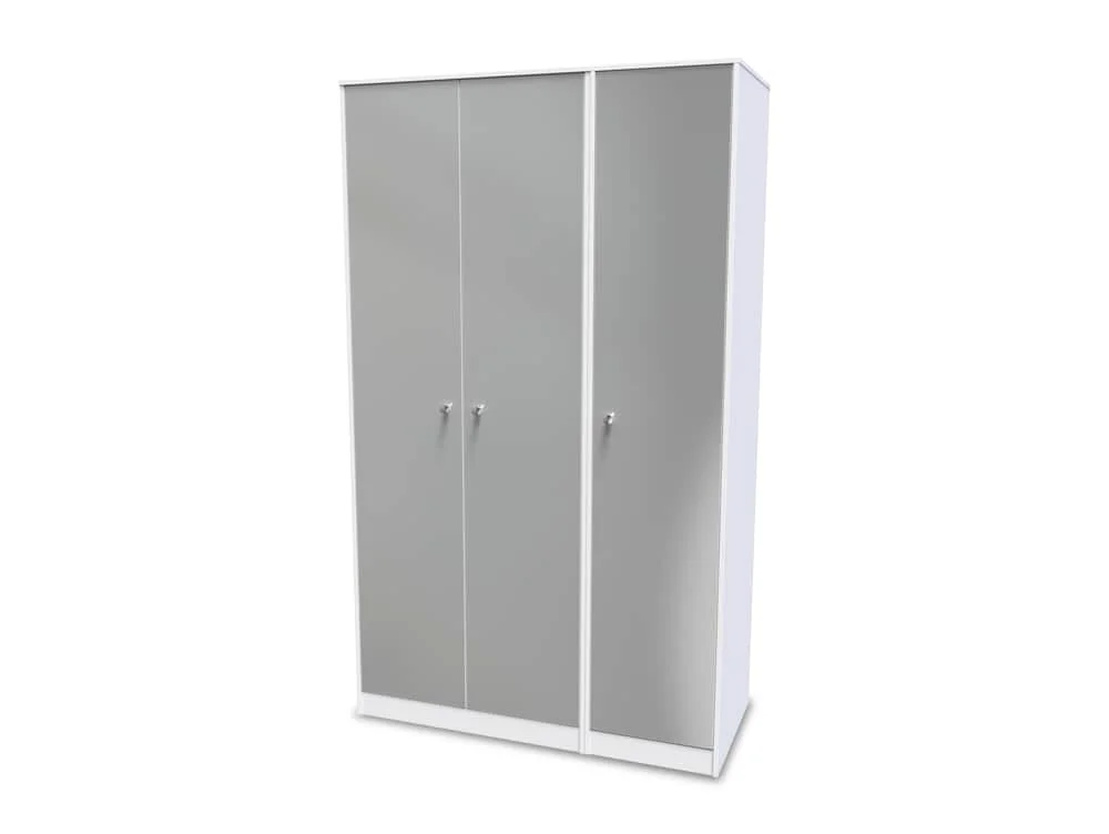 Welcome Welcome Padstow 3 Door Tall Triple Wardrobe (Assembled)