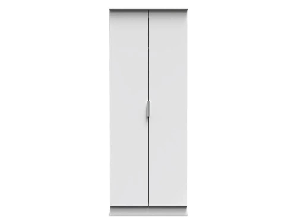 Welcome Welcome Plymouth 2 Door Tall Double Wardrobe (Assembled)