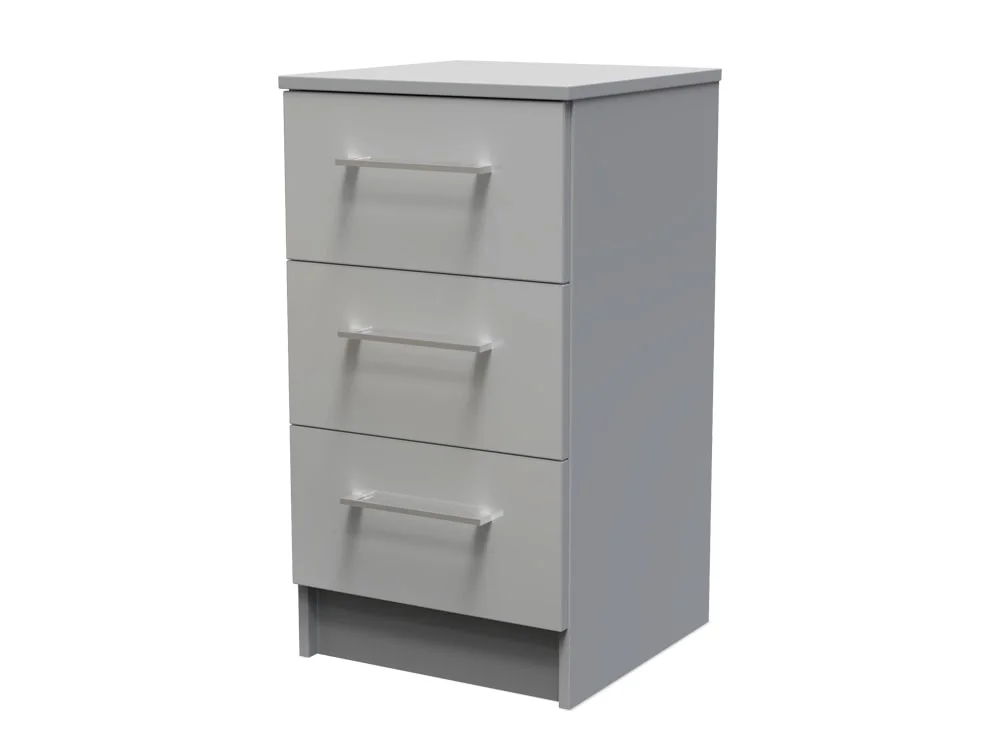 Welcome Welcome Worcester 3 Drawer Bedside Table (Assembled)