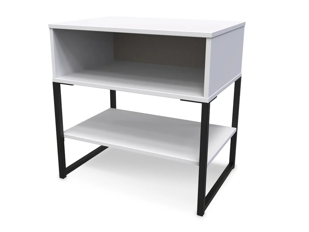 Welcome Welcome Diego Open Bedside Table (Assembled)