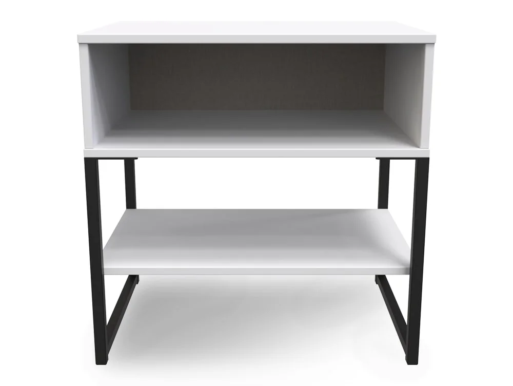 Welcome Welcome Diego Open Midi Bedside Table (Assembled)