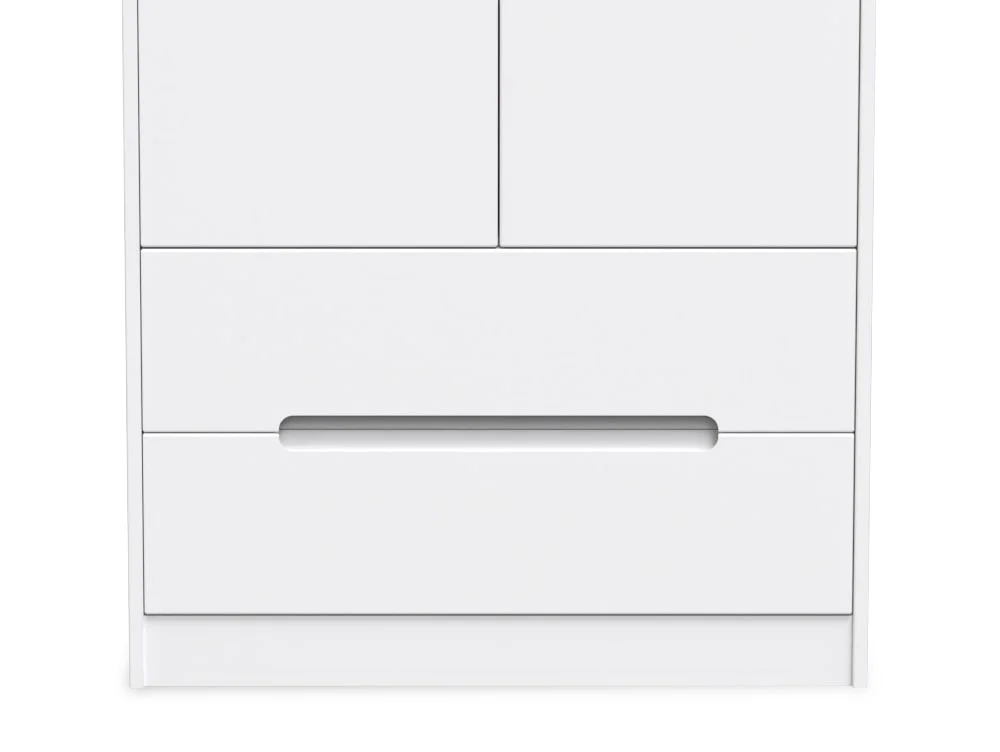 Welcome Welcome Monaco 2 Door 2 Drawer Tall Double Wardrobe (Assembled)