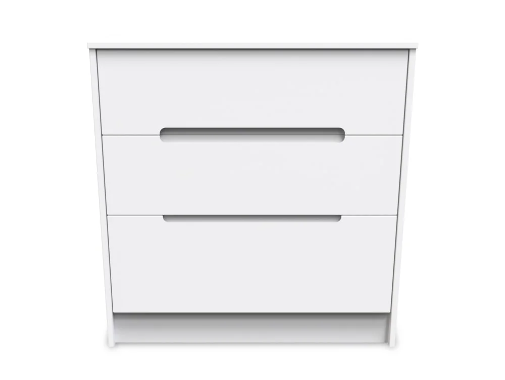 Welcome Welcome Monaco 3 Drawer Deep Chest of Drawers (Assembled)