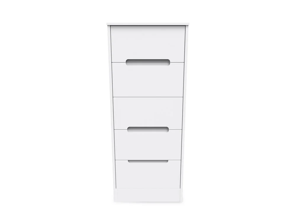 Welcome Welcome Monaco 5 Drawer Tall Narrow Chest of Drawers (Assembled)