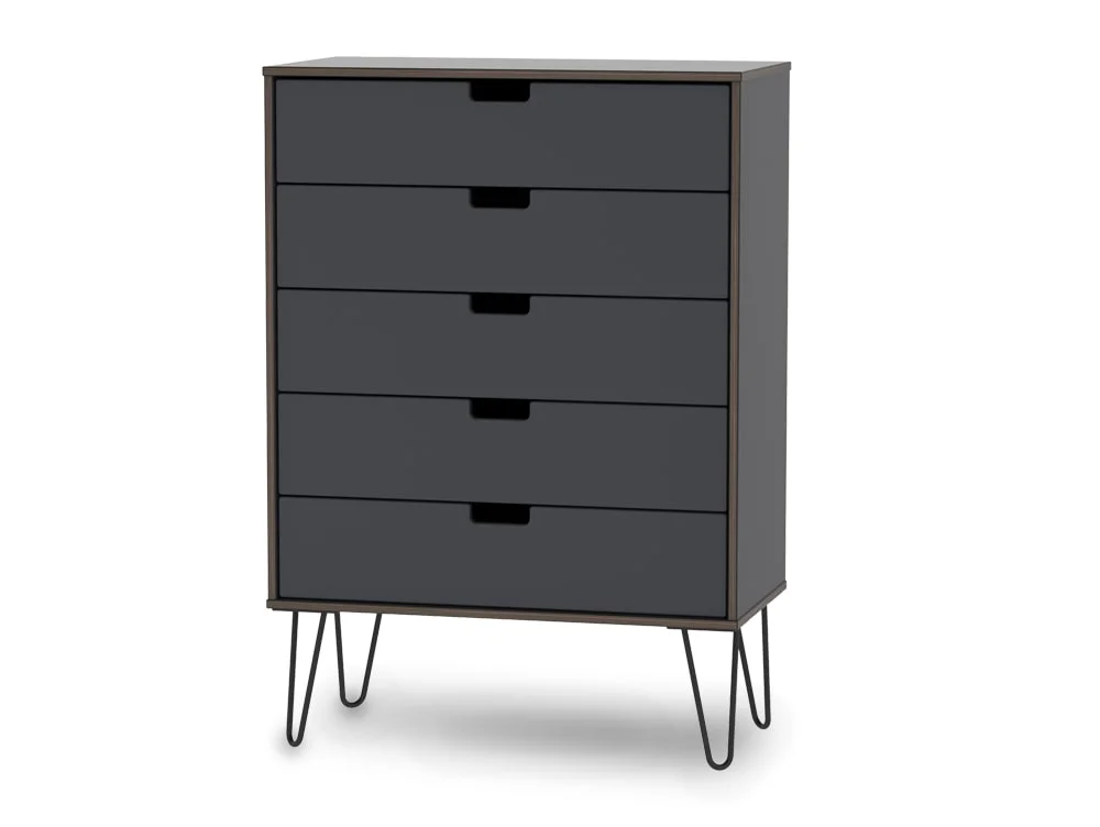 Welcome Welcome Shanghai 5 Drawer Chest of Drawers (Assembled)