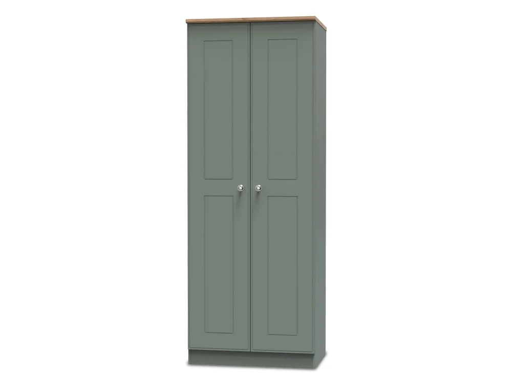 Welcome Welcome Victoria 2 Door Tall Double Wardrobe (Assembled)