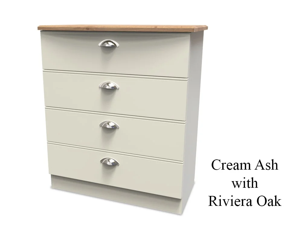 Welcome Welcome Victoria 4 Drawer Chest of Drawers (Assembled)