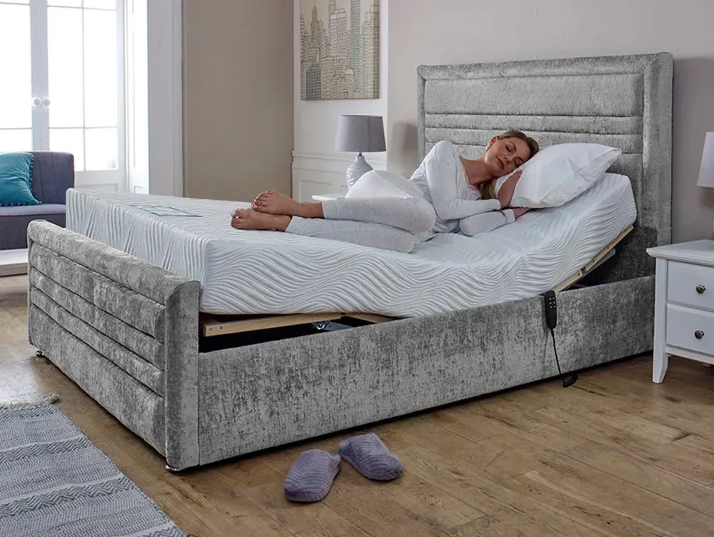 Flexisleep Flexisleep Skye Electric Adjustable 4ft Small Double Bed Frame