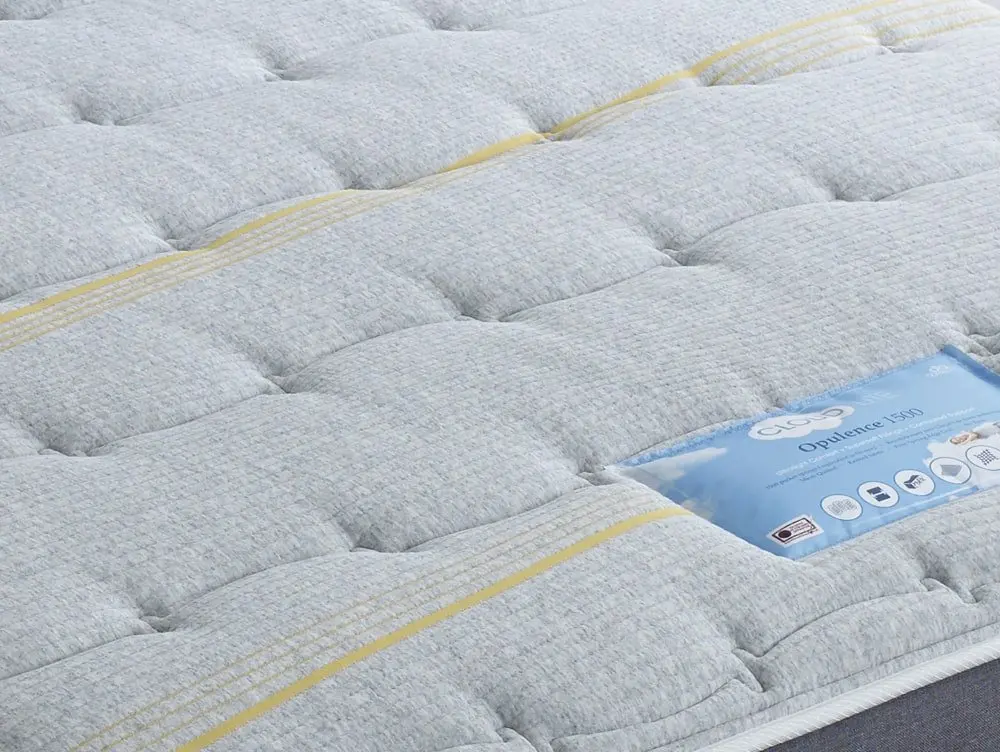Dura Dura Cloud Lite Opulence Pocket 1500 6ft Super King Size Divan Bed