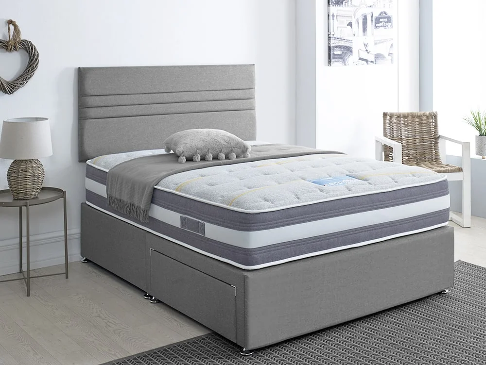 Dura Dura Cloud Lite Tranquillity Pocket 1000 6ft Super King Size Divan Bed