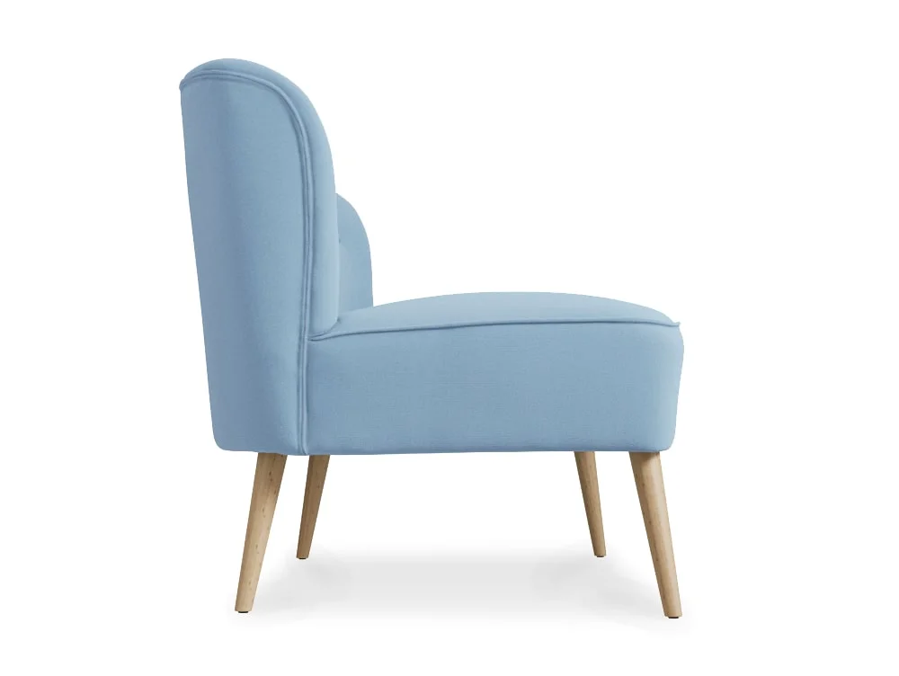 LPD LPD Beau Cornflower Blue Fabric 2 Seater Sofa