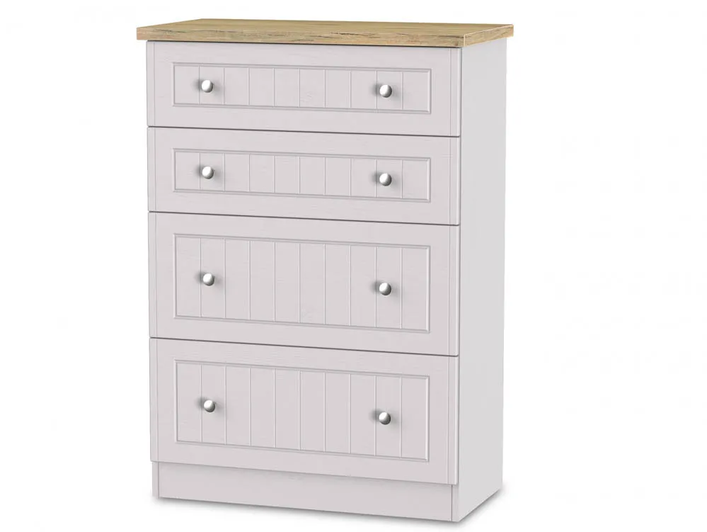 Welcome Welcome Vienna 4 Drawer Deep Chest of Drawers (Assembled)