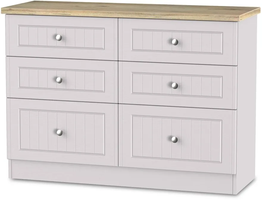 Welcome Welcome Vienna 6 Drawer Midi Chest of Drawers (Assembled)