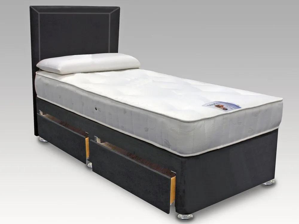 ASC ASC Pearl 2ft6 Small Single Lunar Divan Bed