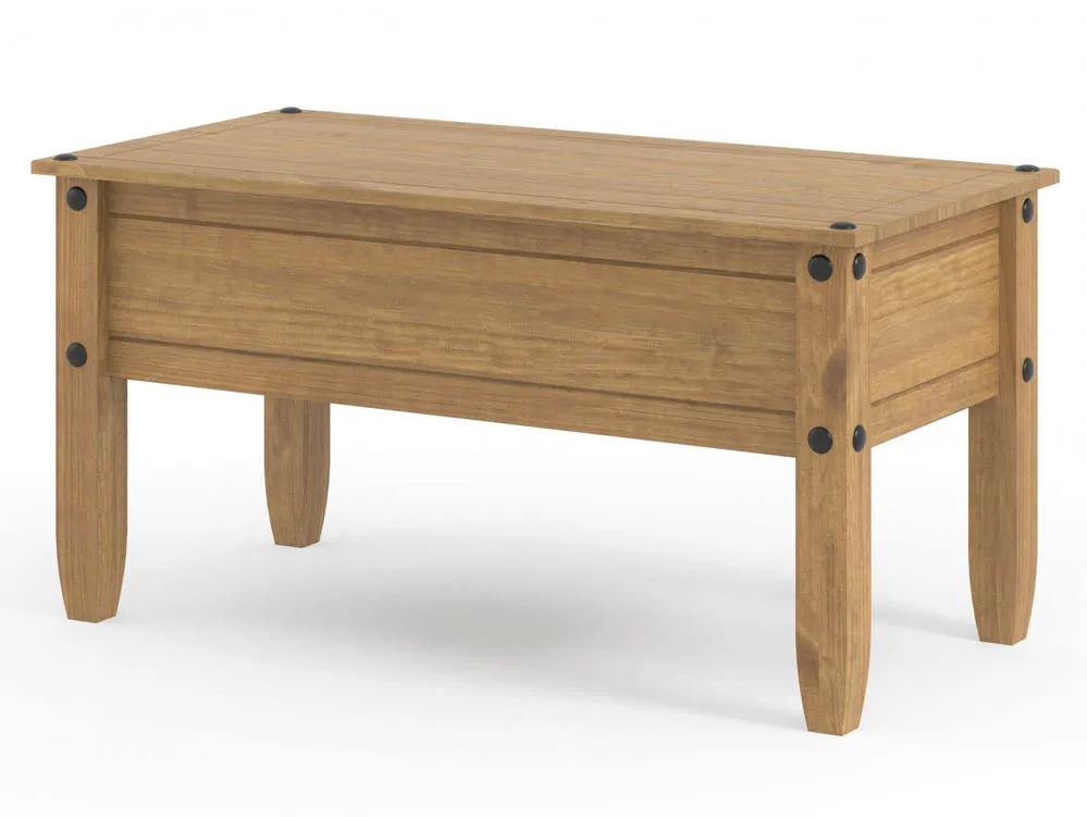 Core Products Core Corona Pine 1 Drawer Wooden Coffee Table