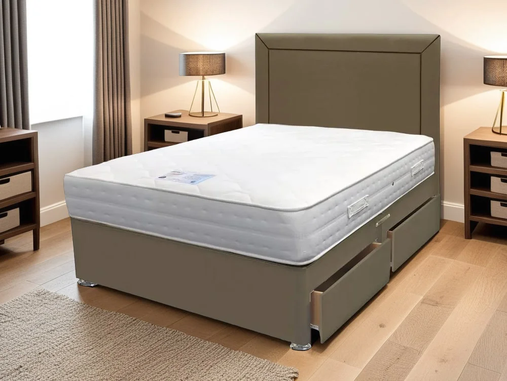 Highgrove Highgrove Twin Comfort 4ft Small Double Divan Bed