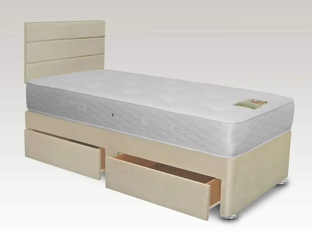 Highgrove Highgrove Solar Luxury Dream 2ft6 Small Single Divan Bed