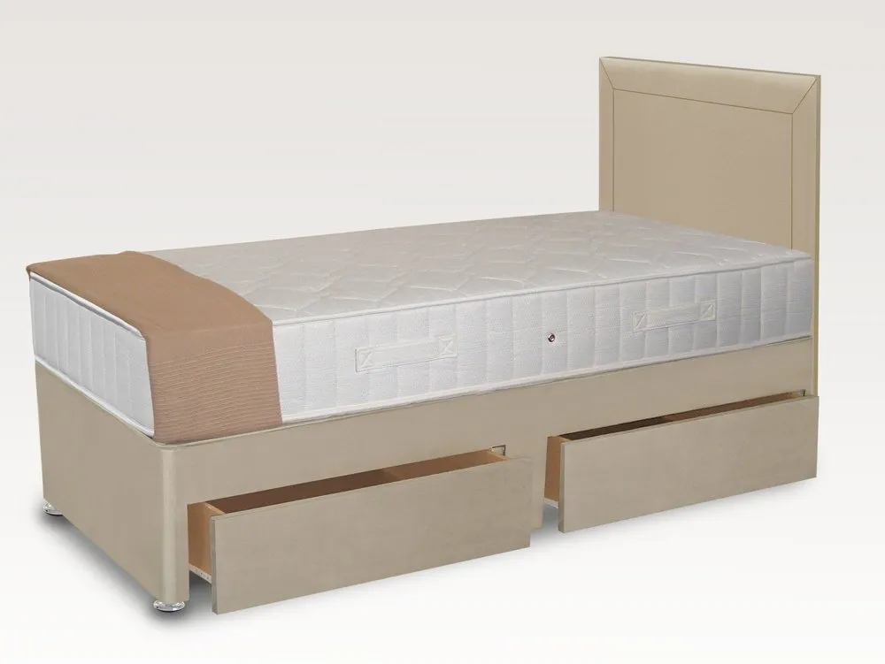 Highgrove Highgrove Solar Pocket 1000 2ft6 Small Single Divan Bed