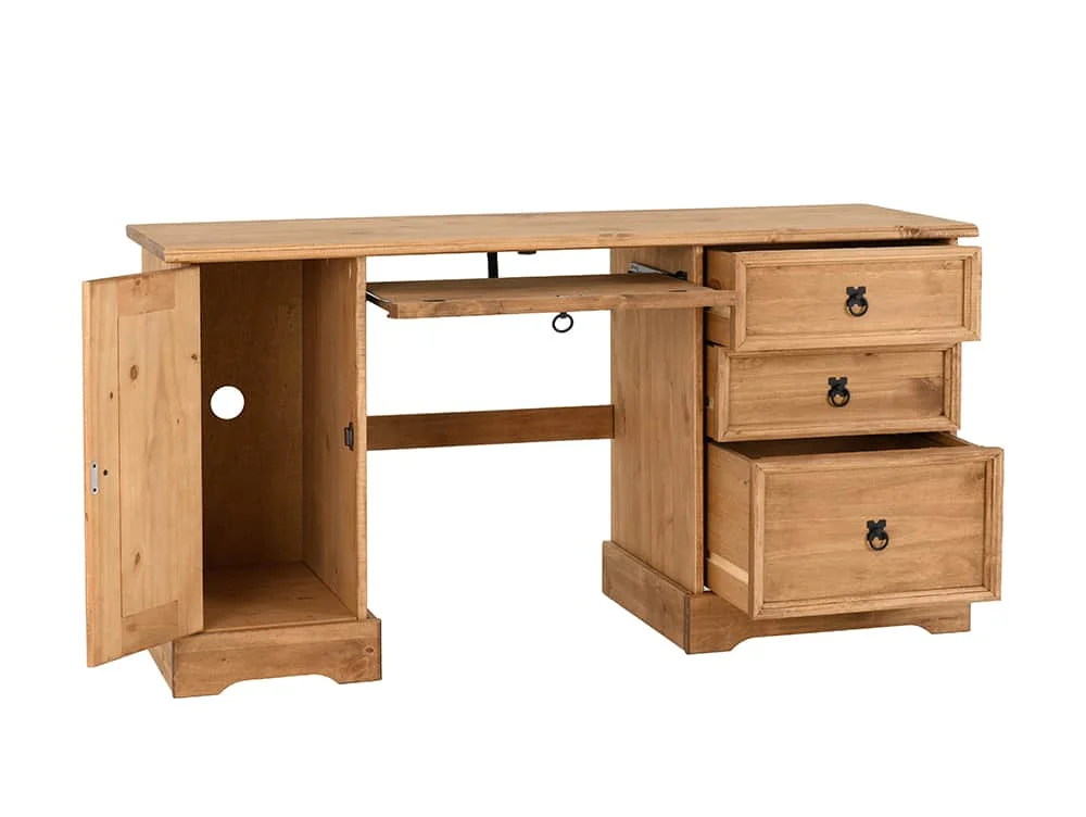 Seconique Seconique Corona Computer Pine Wooden Desk