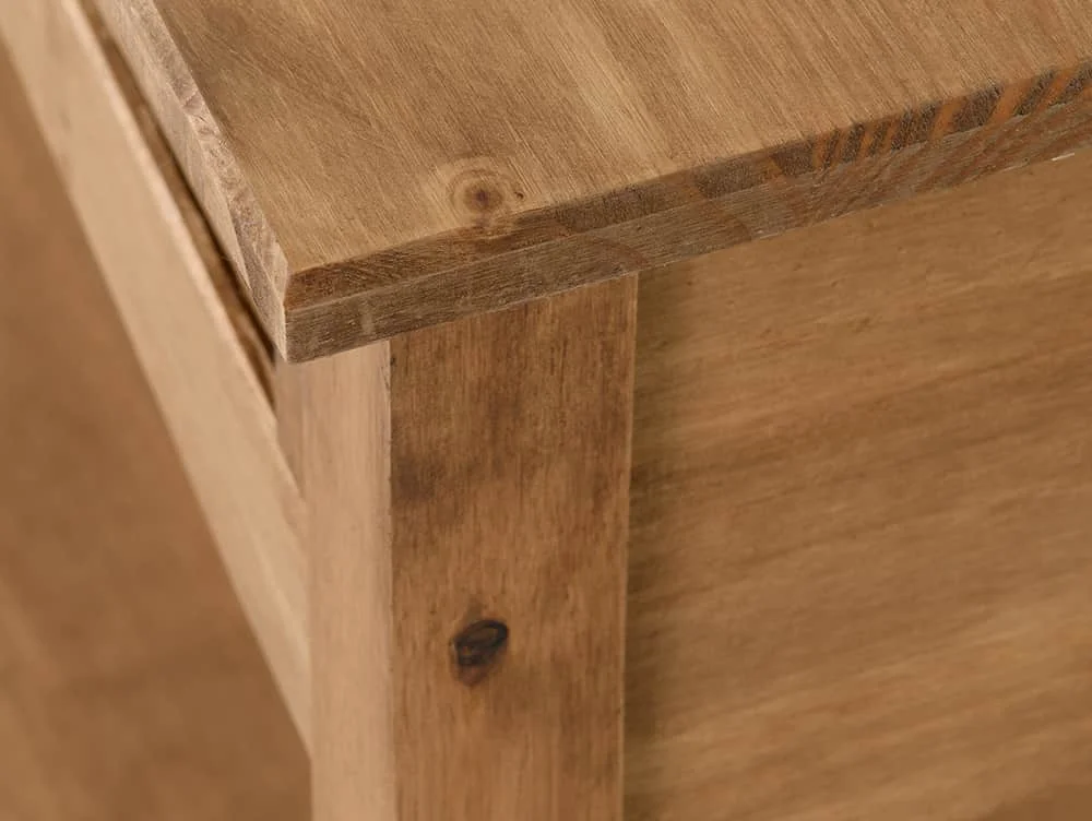 Seconique Seconique Corona Pine 2 Drawer Wooden Console Table