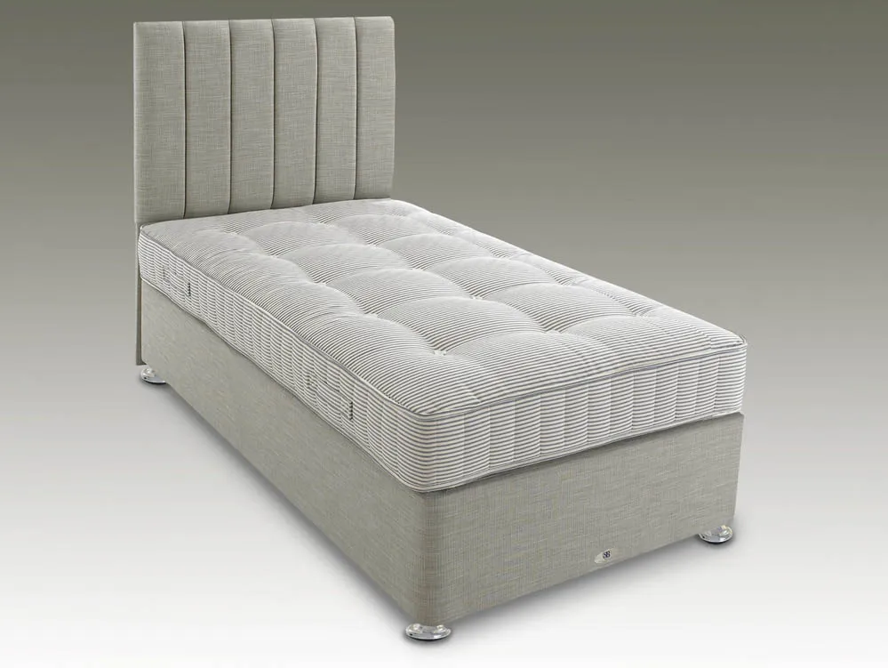 Shire Shire Hotel Deluxe Pocket 1000 Crib 5 Contract 2ft6 Small Single Divan Bed