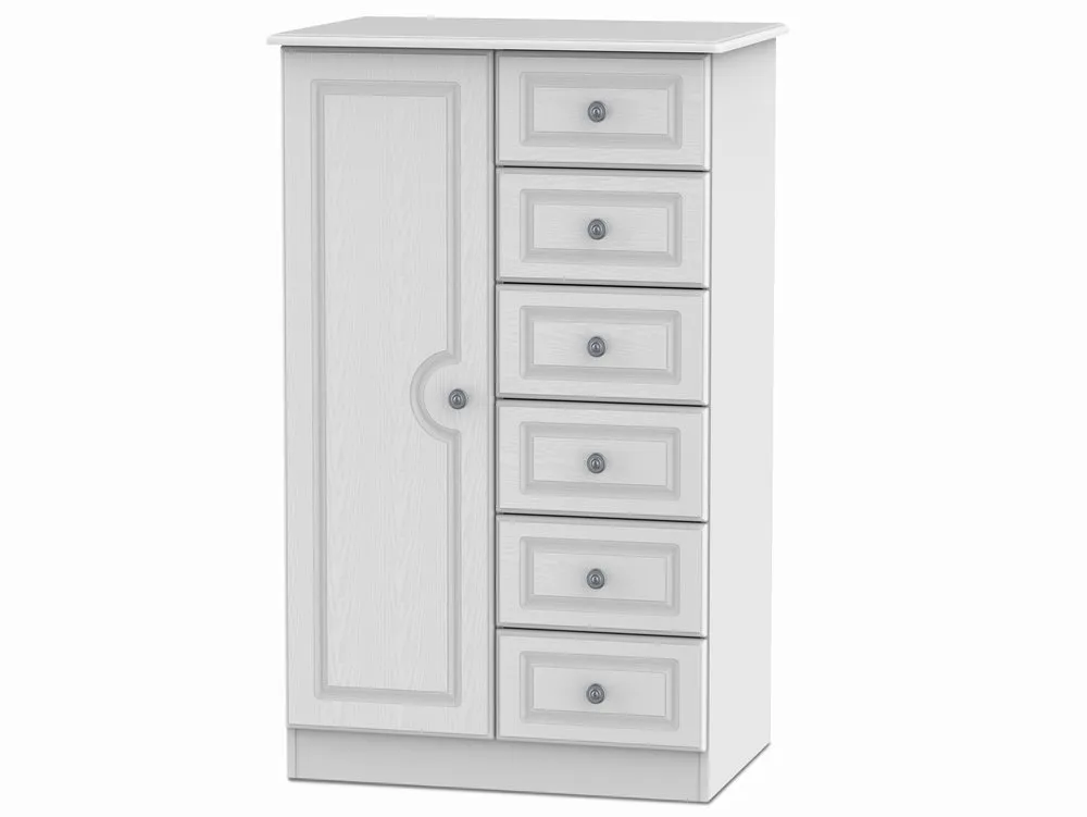 Welcome Welcome Pembroke White Ash Childrens Small Wardrobe (Assembled)