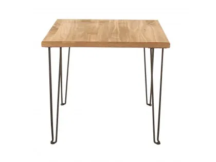 Core Augusta Waxed Pine Standard Lamp Table