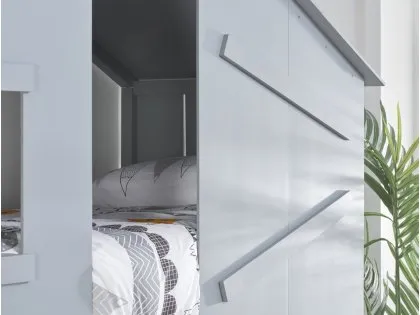 Birlea Safari 3ft Grey Wooden Bunk Bed Frame