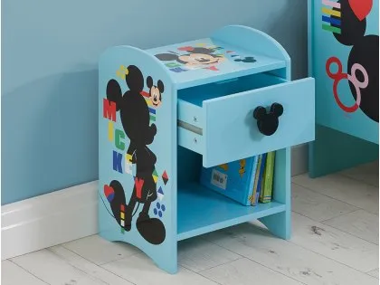 Disney Mickey Mouse 1 Drawer Bedside Table